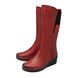 Lotus Knee-high Boots - Red leather - ULB345/80 FITZGERALD WEDGE